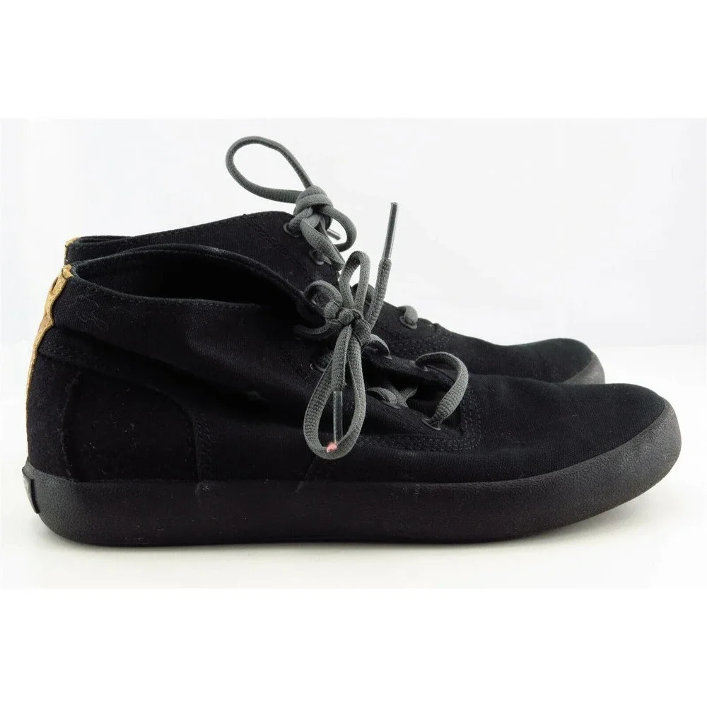 Sperry Top-Sider Boys‎ Shoes Size 3.5 M Black Fabric Sneaker